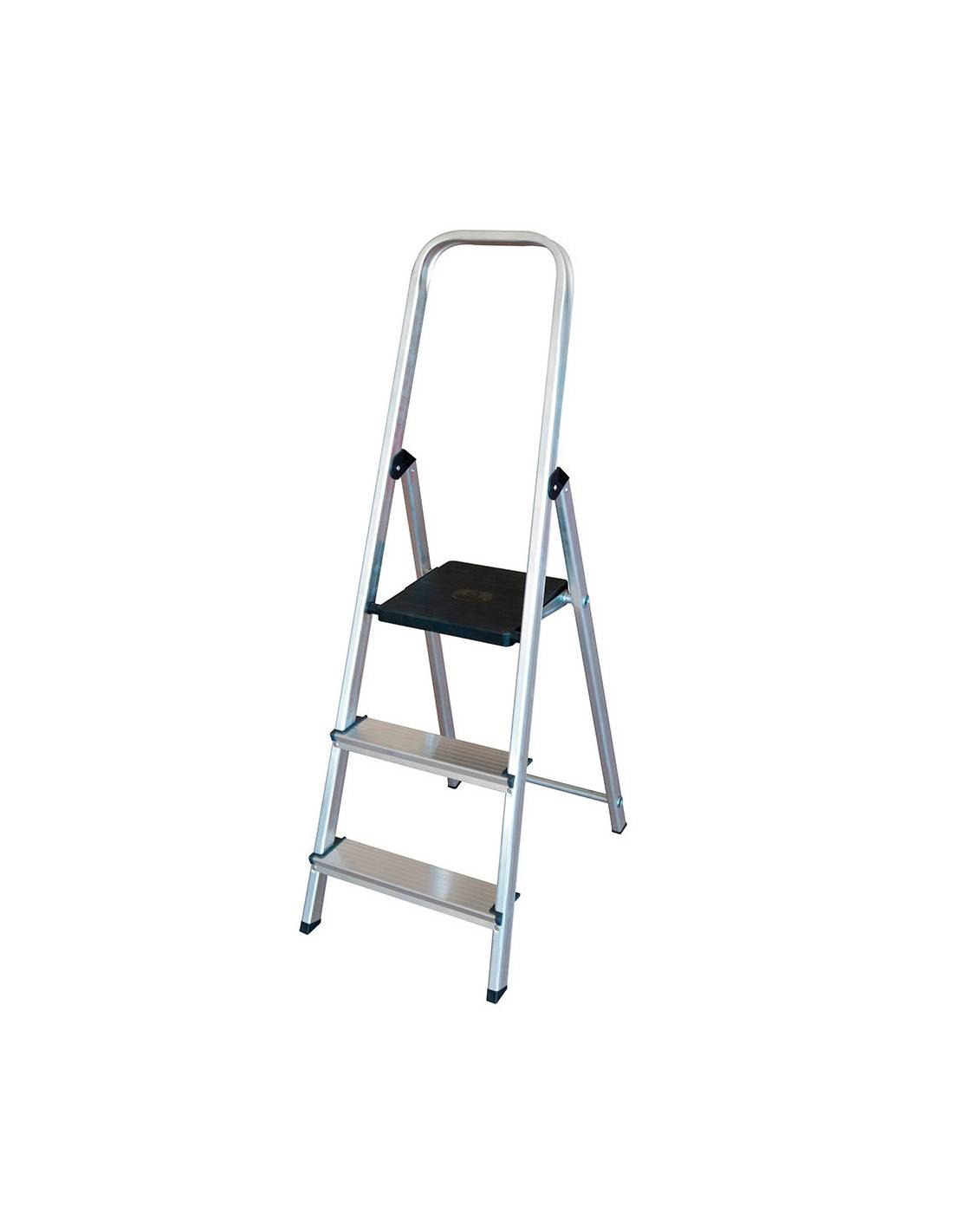échelle Alu 3 étapes Edm Légère Et Robuste Pour Usage Domestique - Edm-0