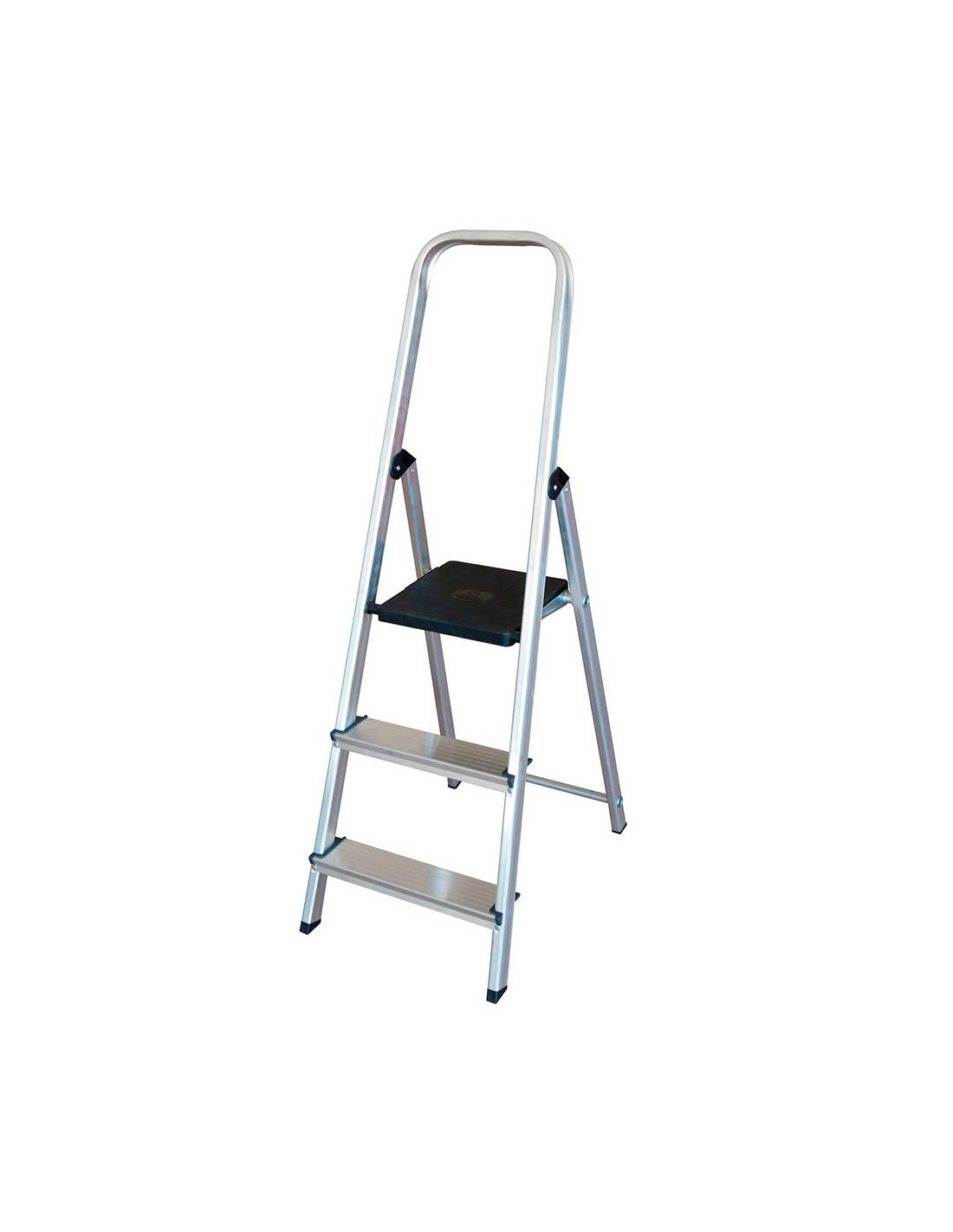 échelle Alu 3 étapes Edm Légère Et Robuste Pour Usage Domestique - Edm-2