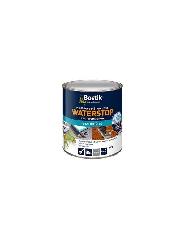 Membrane étanchéité Bostik 1kg étanchéité Liquide Multi-supports - Bostik