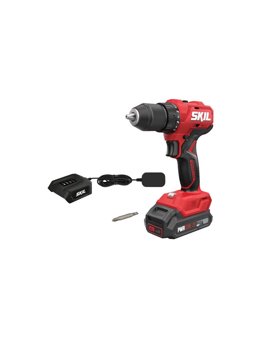 Perceuse-visseuse Skil 20v Brushless Moteur Brushless Haute Performance - Skil-0