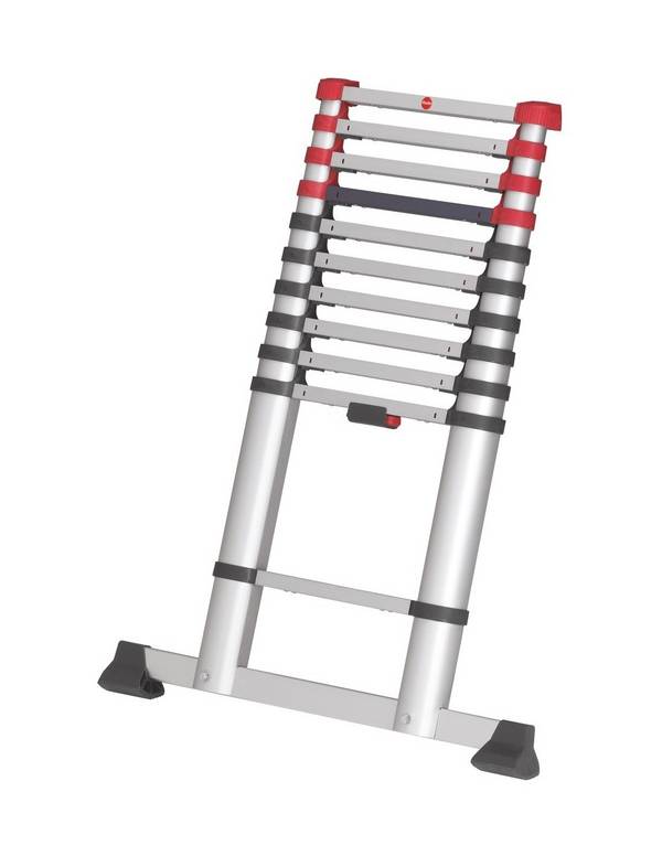 échelle Télescopique 3.20m Compacte, Sécurisée, Polyvalente - Hailo