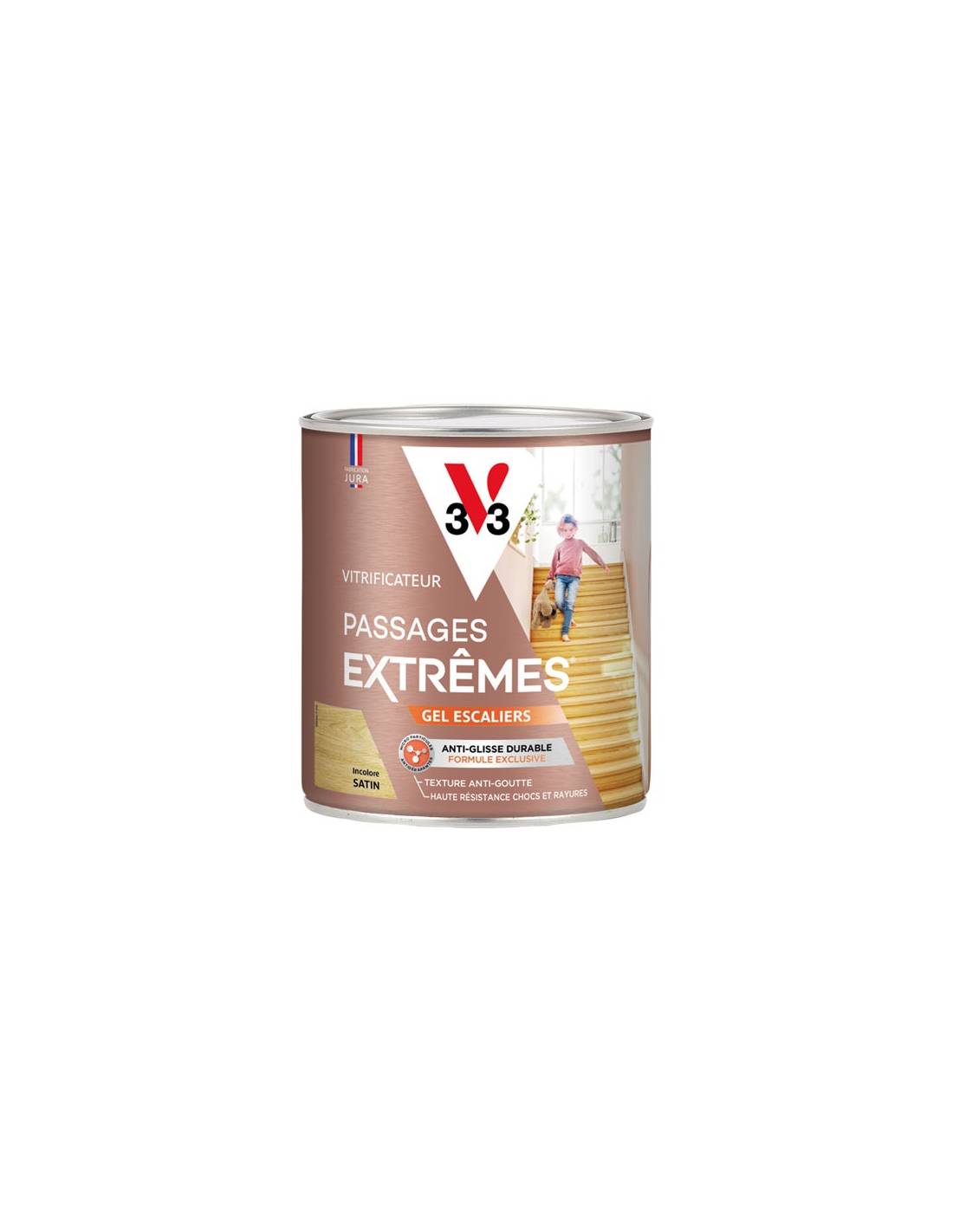 Vitrificateur Passage Extrême Incolore Satin 0.75l - V33-0