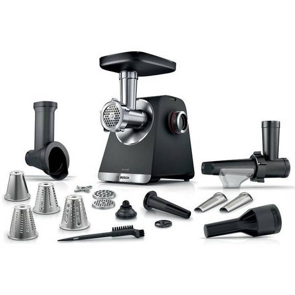 Hachoir à Viande 2100w Noir/argent  Bosch  MFWS660B