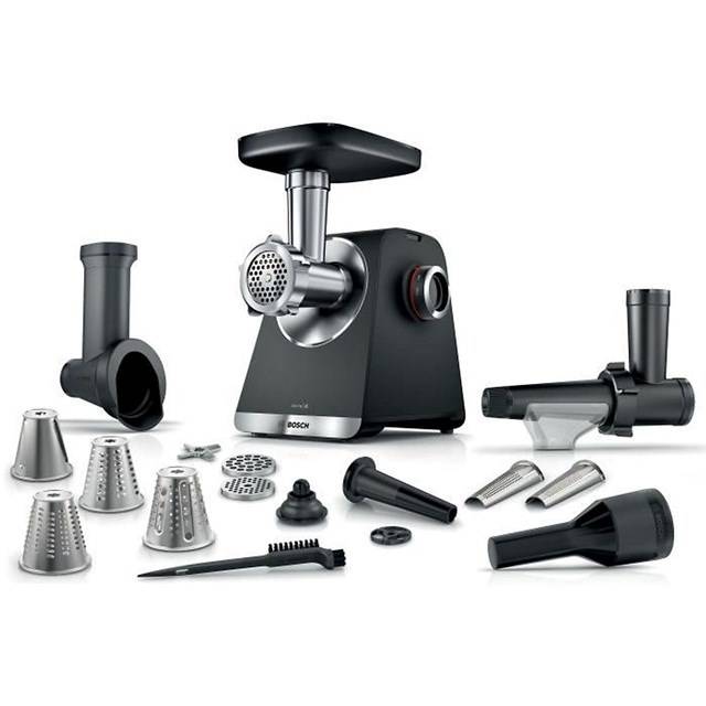 Hachoir à Viande 2100w Noir/argent Bosch MFWS660B-0