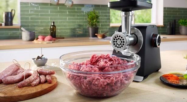 Hachoir à Viande 2100w Noir/argent Bosch MFWS660B-3