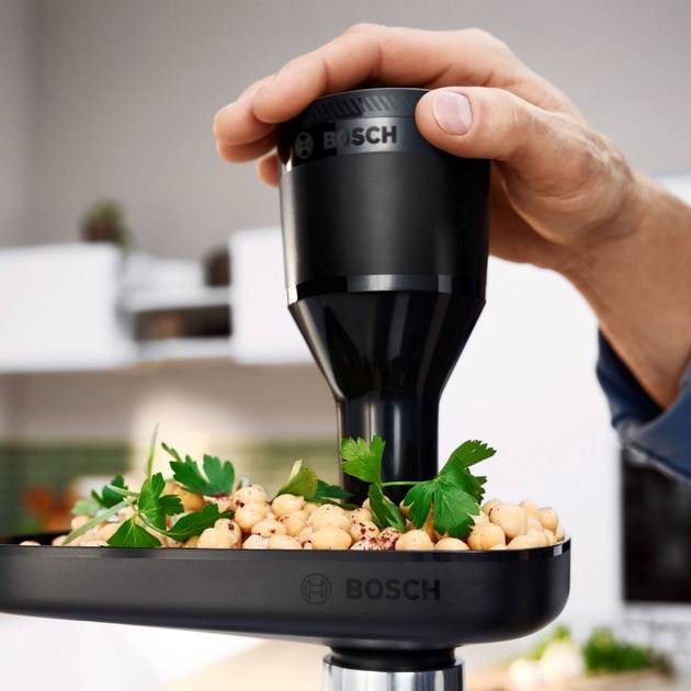 Hachoir à Viande 2100w Noir/argent Bosch MFWS660B-4