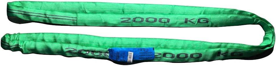 Estrope synthétique à haute résistance - COBALTIX CMU : 2 000 Kg - Lg 1m - VERT- Réf : R20011-2