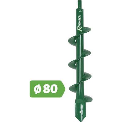 Tarière pour perceuse - 30 cm - RIBIMEX diam80mm-0