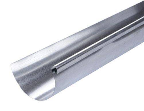 Gouttières Demi-Rondes Acier Galvanisé gris LG.4M LPP 25cm-1