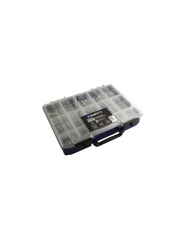 Coffret de 3000 vis autoperceuses à tête fraisée - SCELL-IT - COF004-TFC