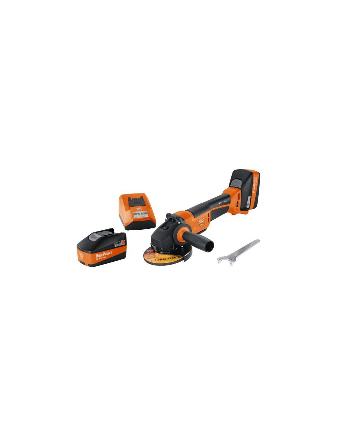 Meuleuse Fein Ccg 18-125 Blpd Meuleuse Sans Fil Brushless 125mm - Fein-0