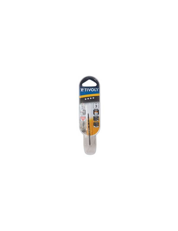 Tivoly – Foret béton carbure affûté diamant SLR queue cylindrique Ø 6 mm L 100 mm