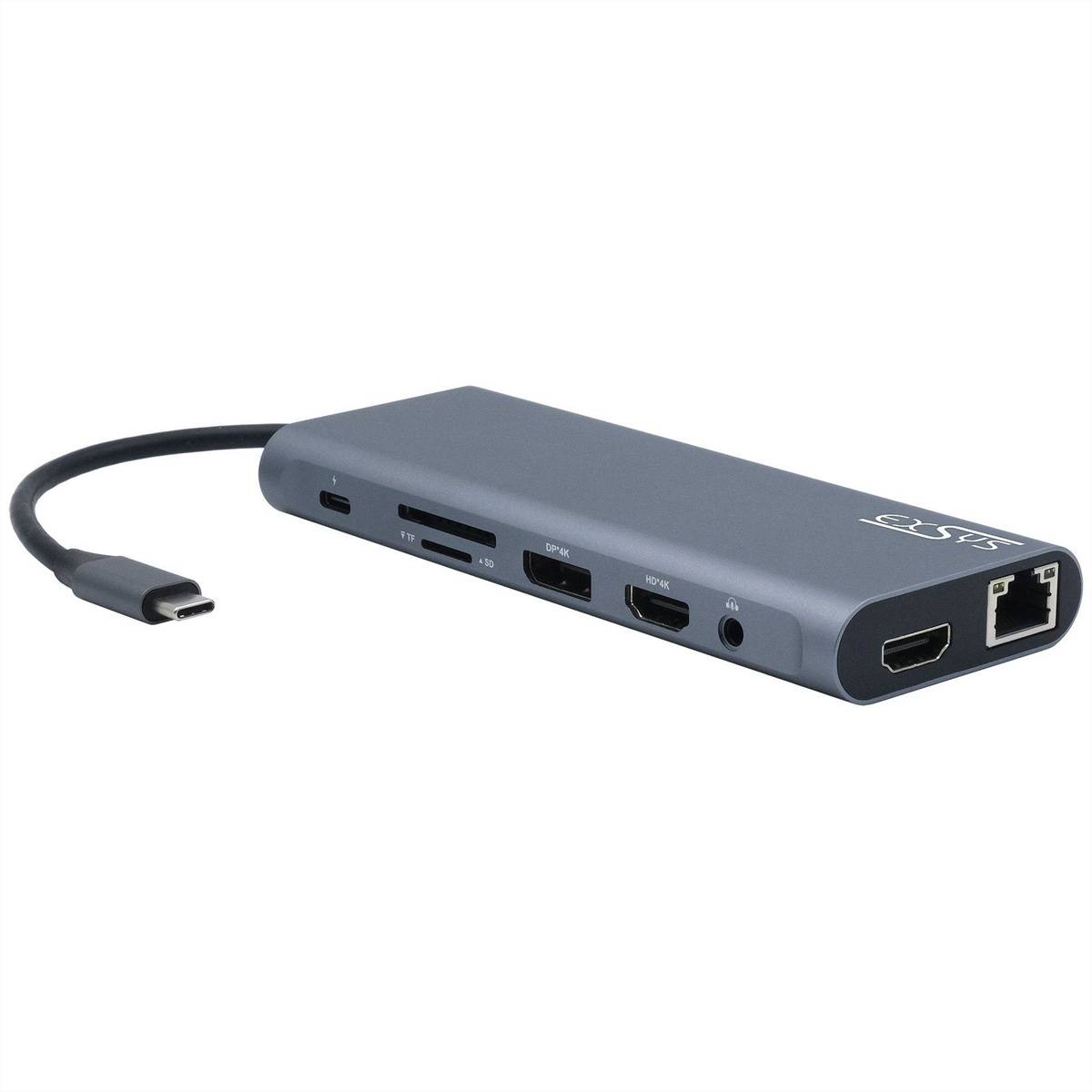 Exsys ordinateur Câble de liaison EXSYS - USB C Dockingstation 14in1 für Notebook und MacBook 0 mm-0