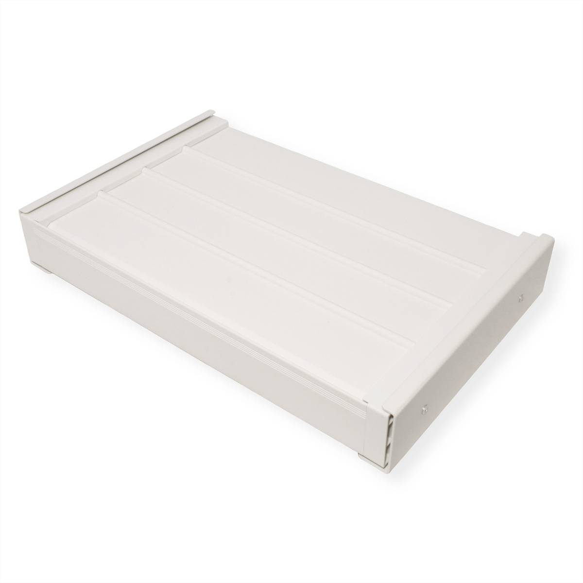 VALUE Tiroir sous bureau ultra-mince, taille moyenne, blanc-4