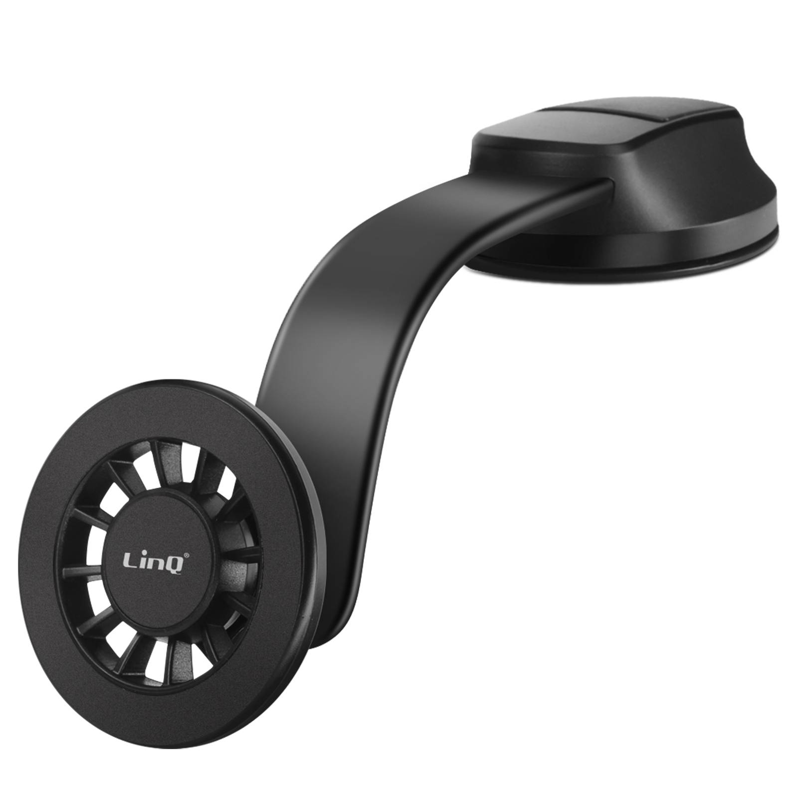 Support Voiture Magnétique Flexible Fixation Tableau de Bord-0