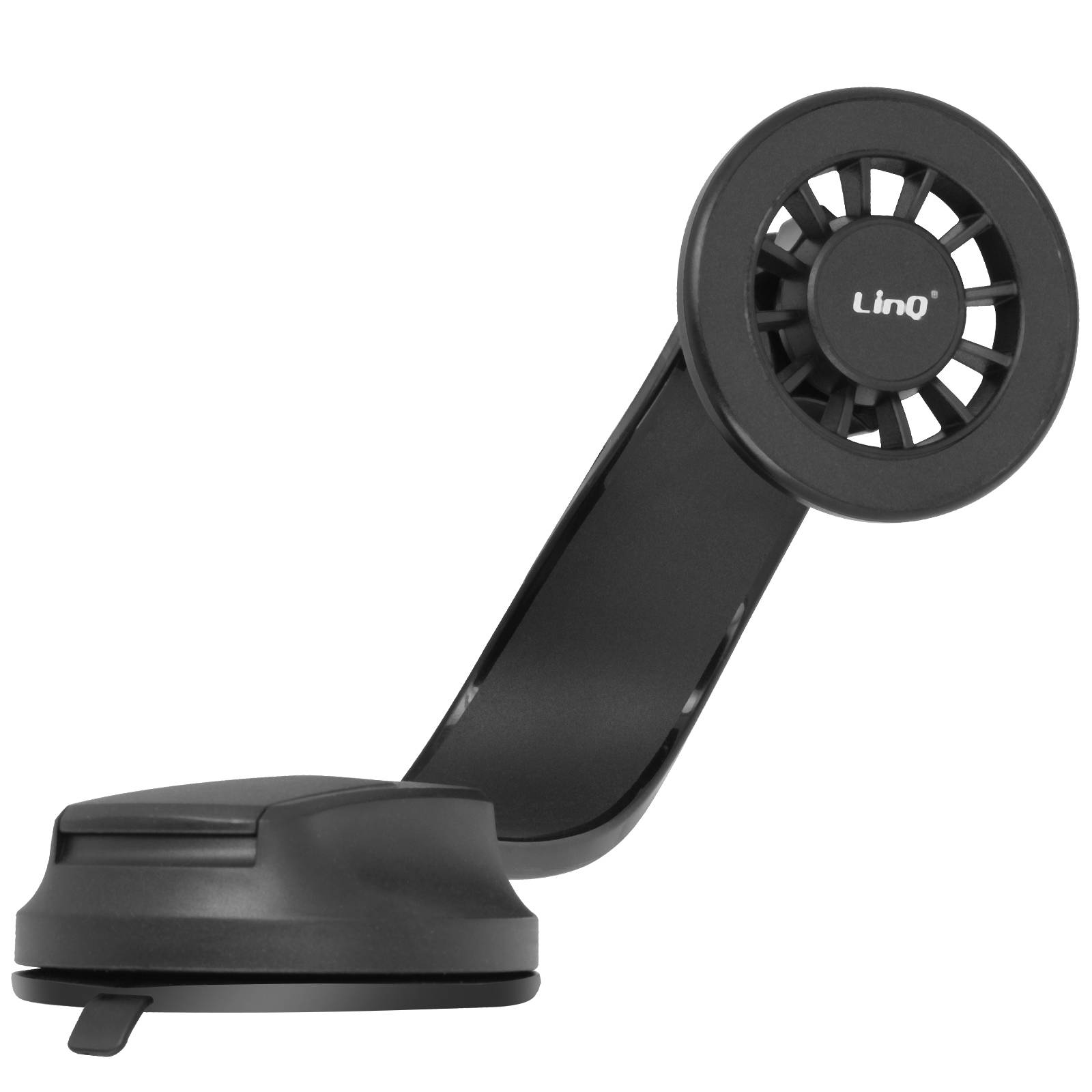 Support Voiture Magnétique Flexible Fixation Tableau de Bord-1