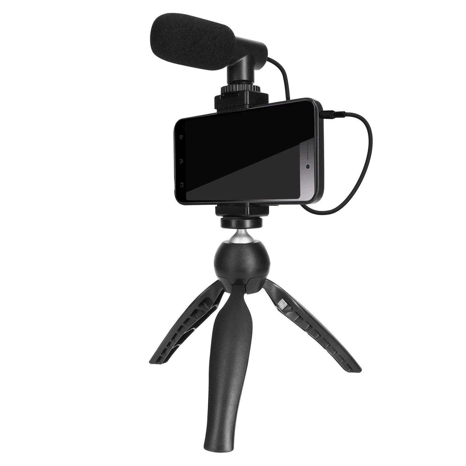 Pack Stream et Vlog pour Smartphone avec Trépied Stable et Micro-1