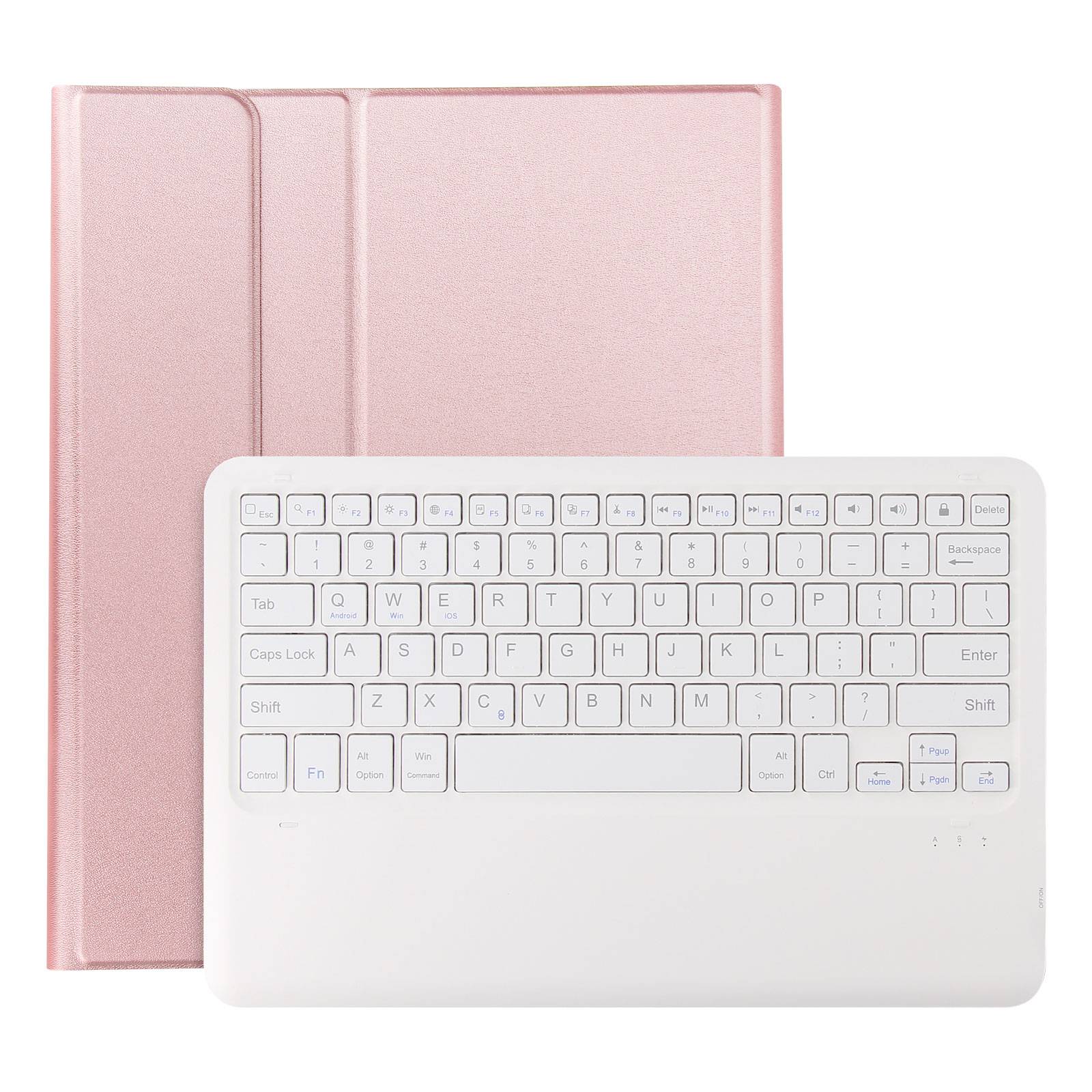 Clavier QWERTY Bluetooth pour iPad Pro 12.9 et Air 13 avec Étui Clapet-1