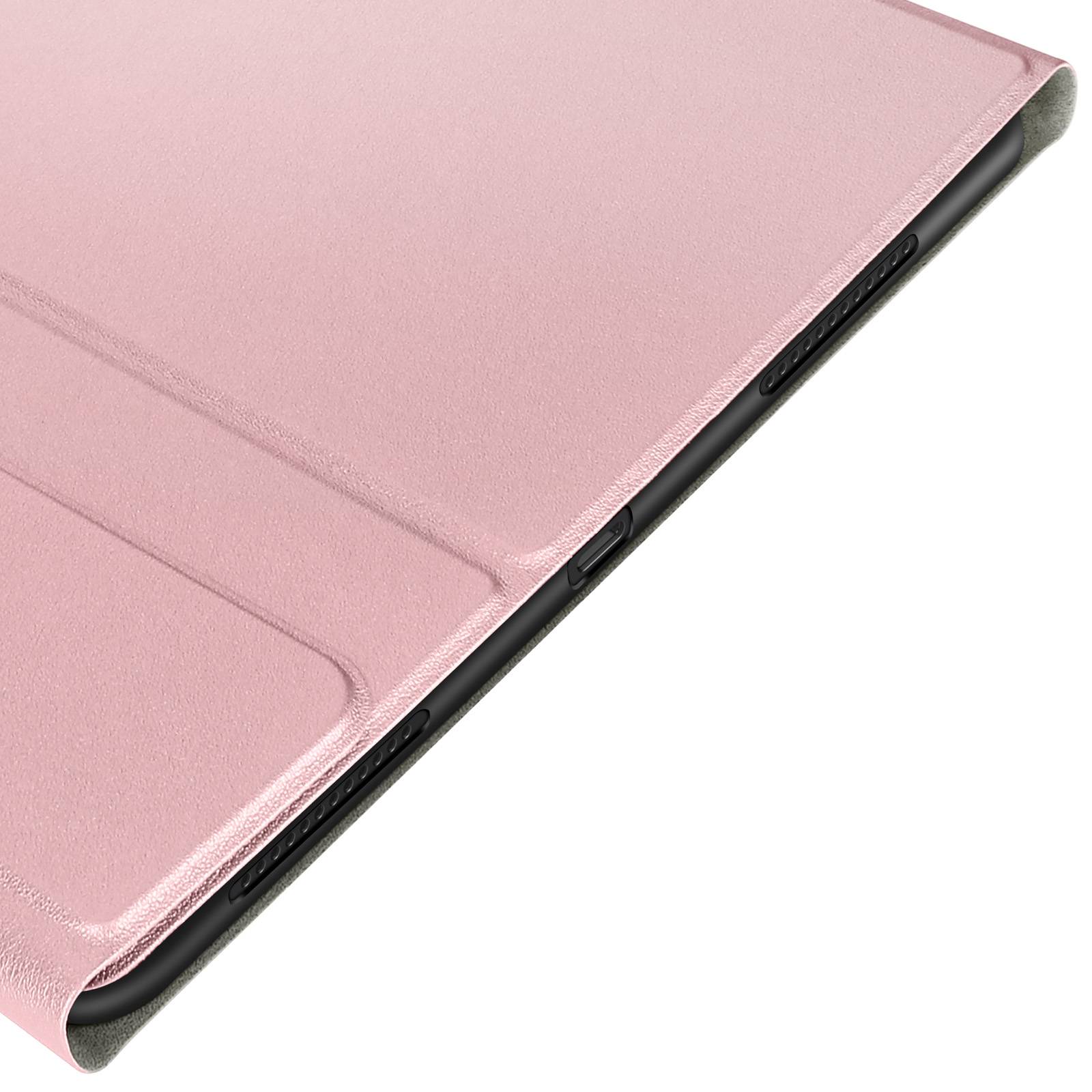 Clavier QWERTY Bluetooth pour iPad Pro 12.9 et Air 13 avec Étui Clapet-3