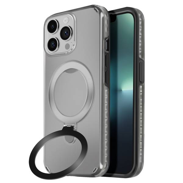 Coque MagSafe pour iPhone 13 Pro Antichoc avec Support Pliable