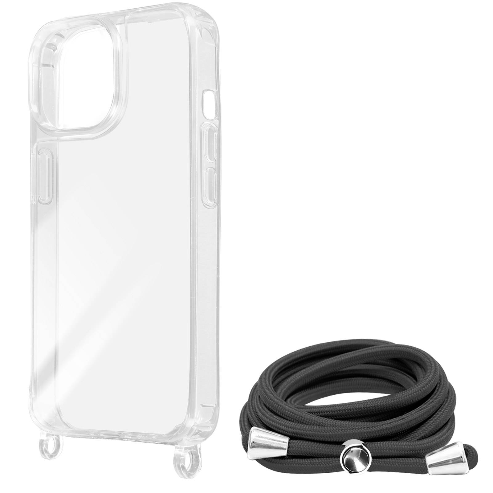 Coque Lanière pour iPhone 15 Pro Max Rigide Bumper Série Corda-1