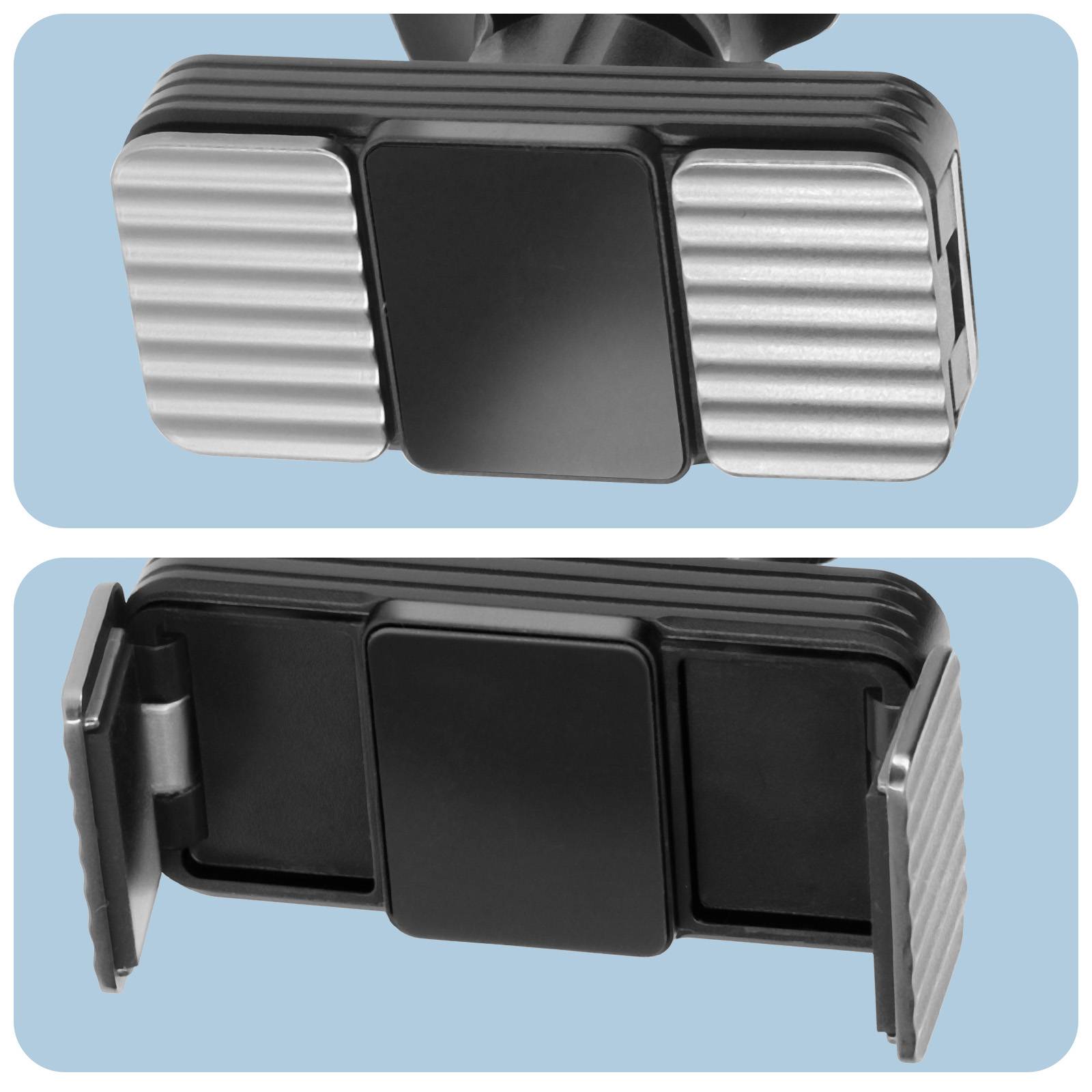 Support Voiture Smartphone Fixation Grille d'aération Rotatif 360°-4