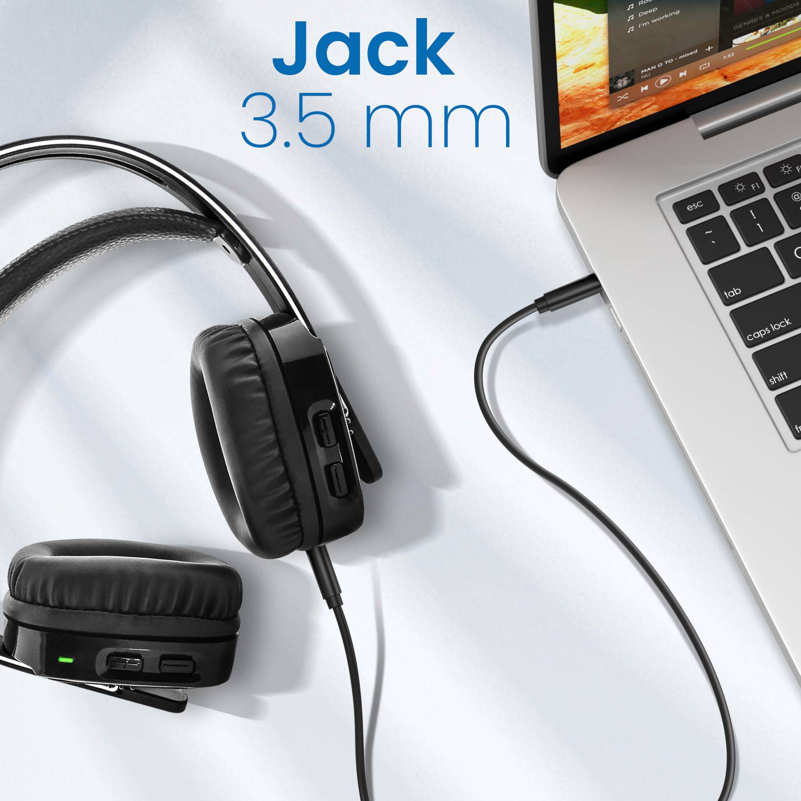 Casque TV Amplificateur pour Senior Confortable Grande Autonomie-2