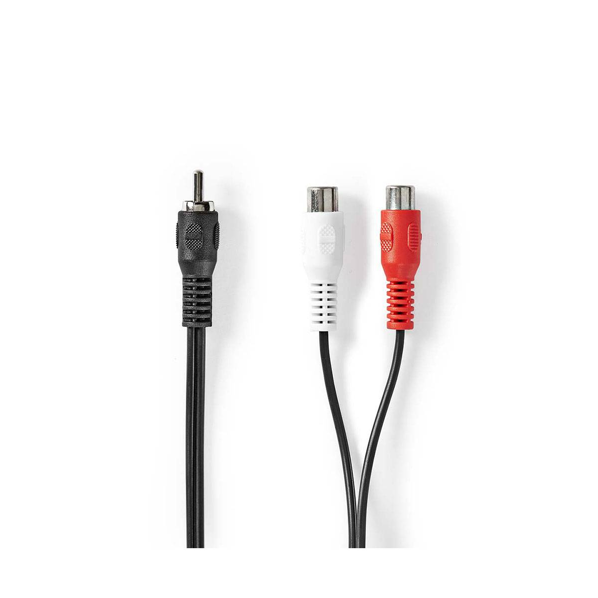 Câble Subwoofer RCA 0.20m Mâle vers 2xRCA Femelle Connexion Stable-2