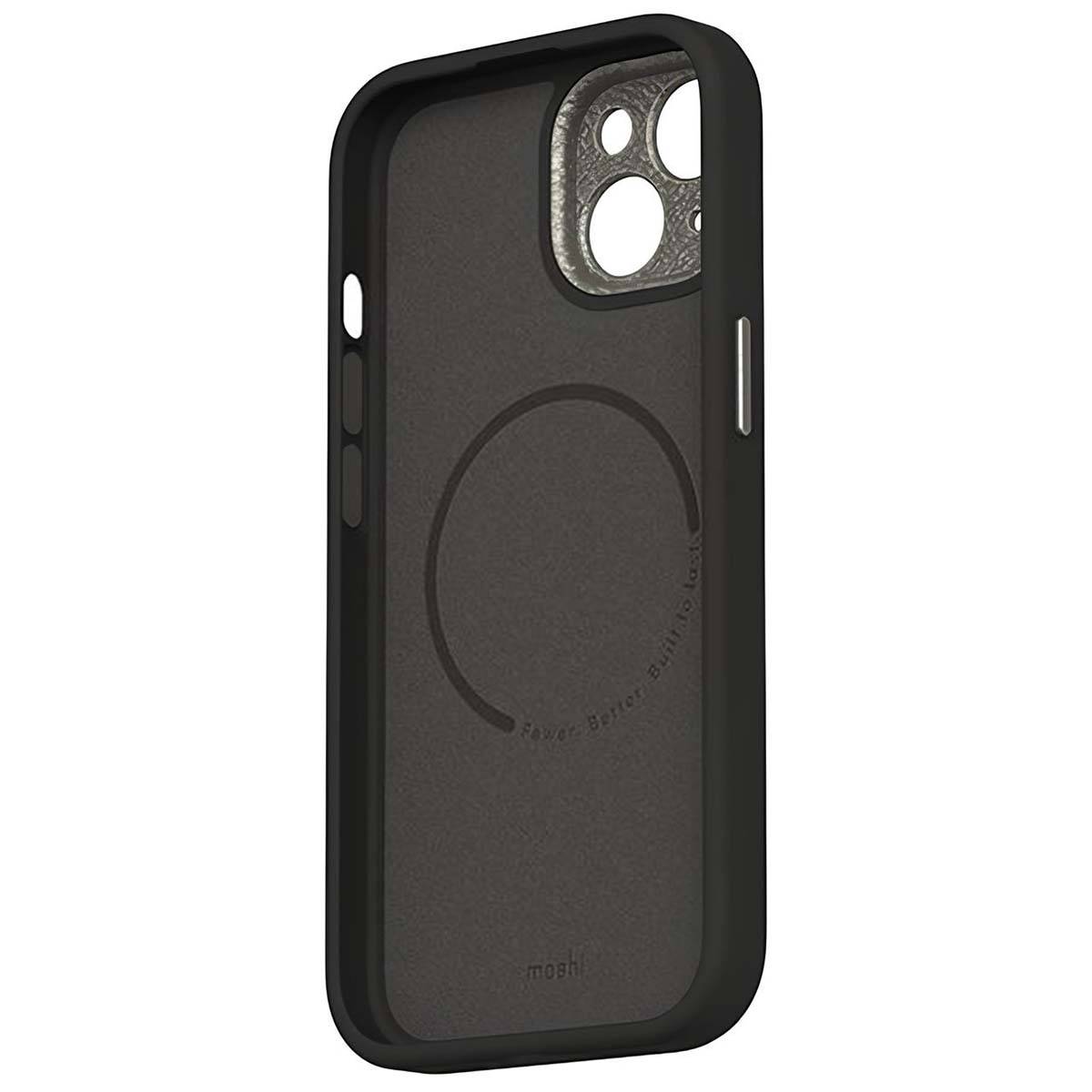 Coque MagSafe pour iPhone 15 Plus en Cuir Napa Ultra Renforcé-1