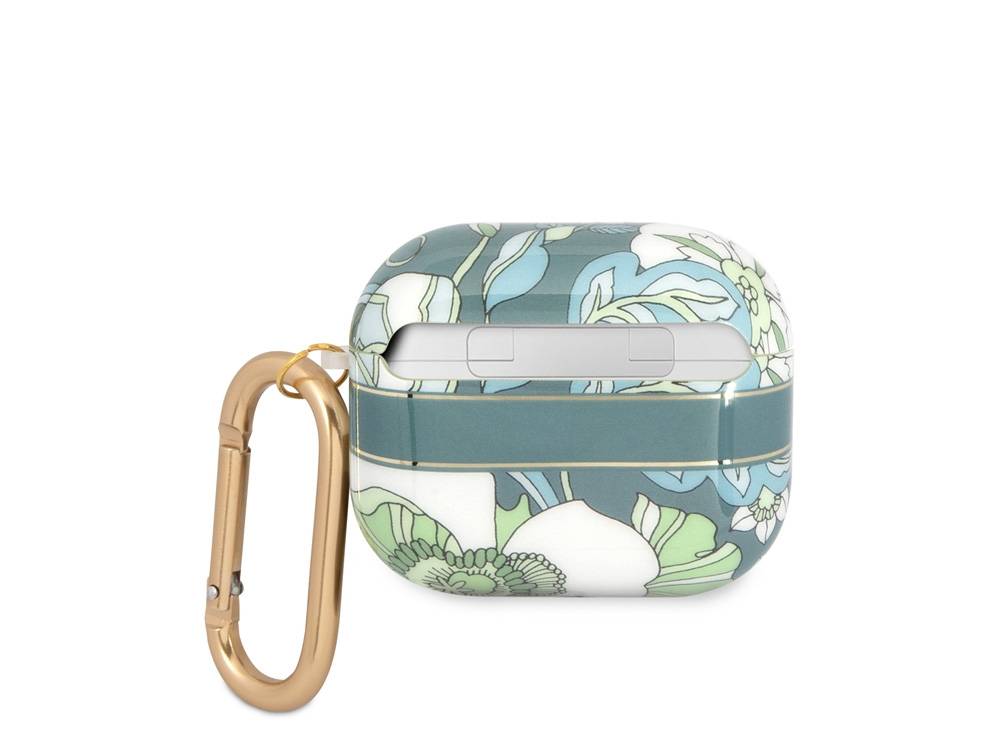 Coque pour Airpods 3 Flowers avec Anneau-1