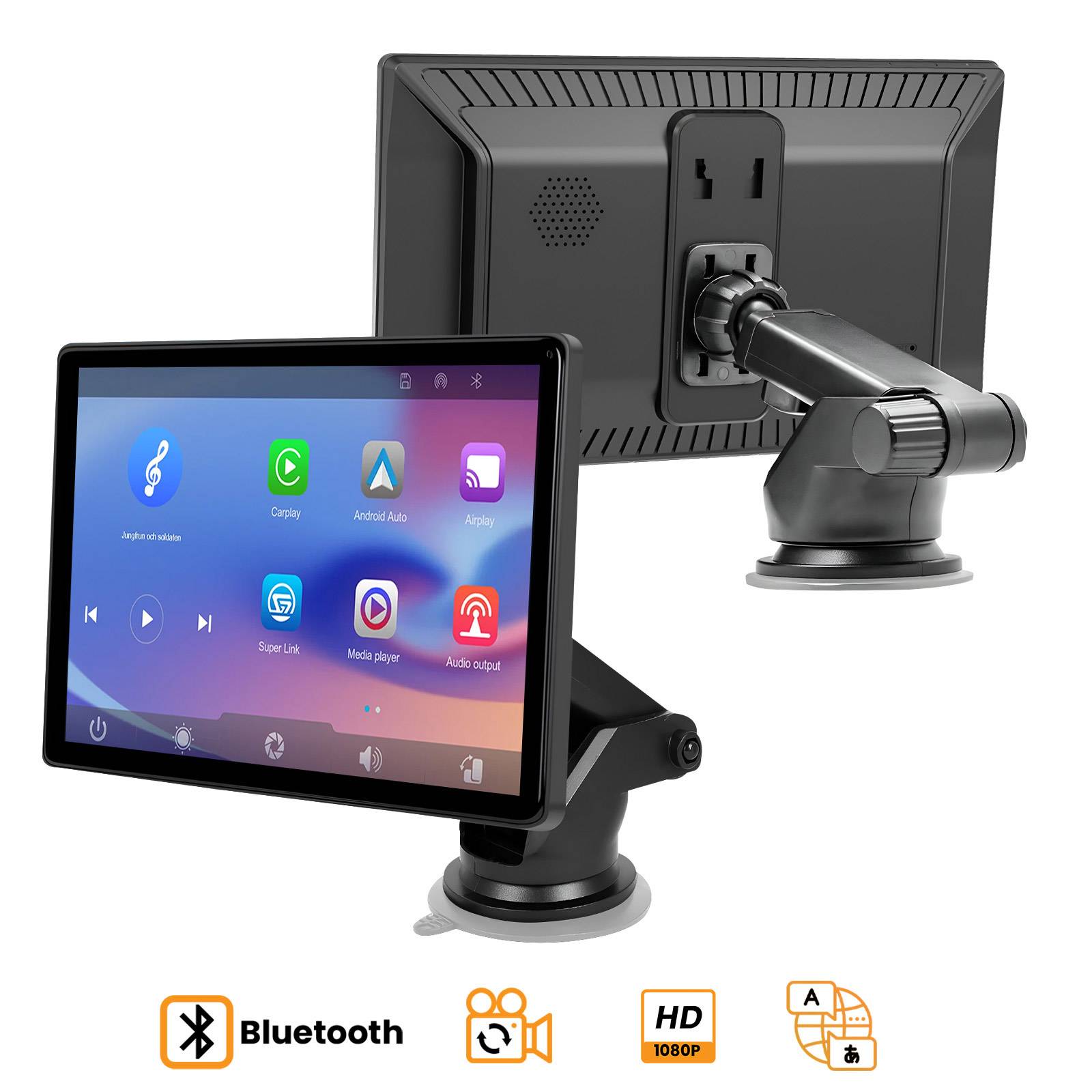 Écran Tactile 8 pouces pour CarPlay Android Auto-0