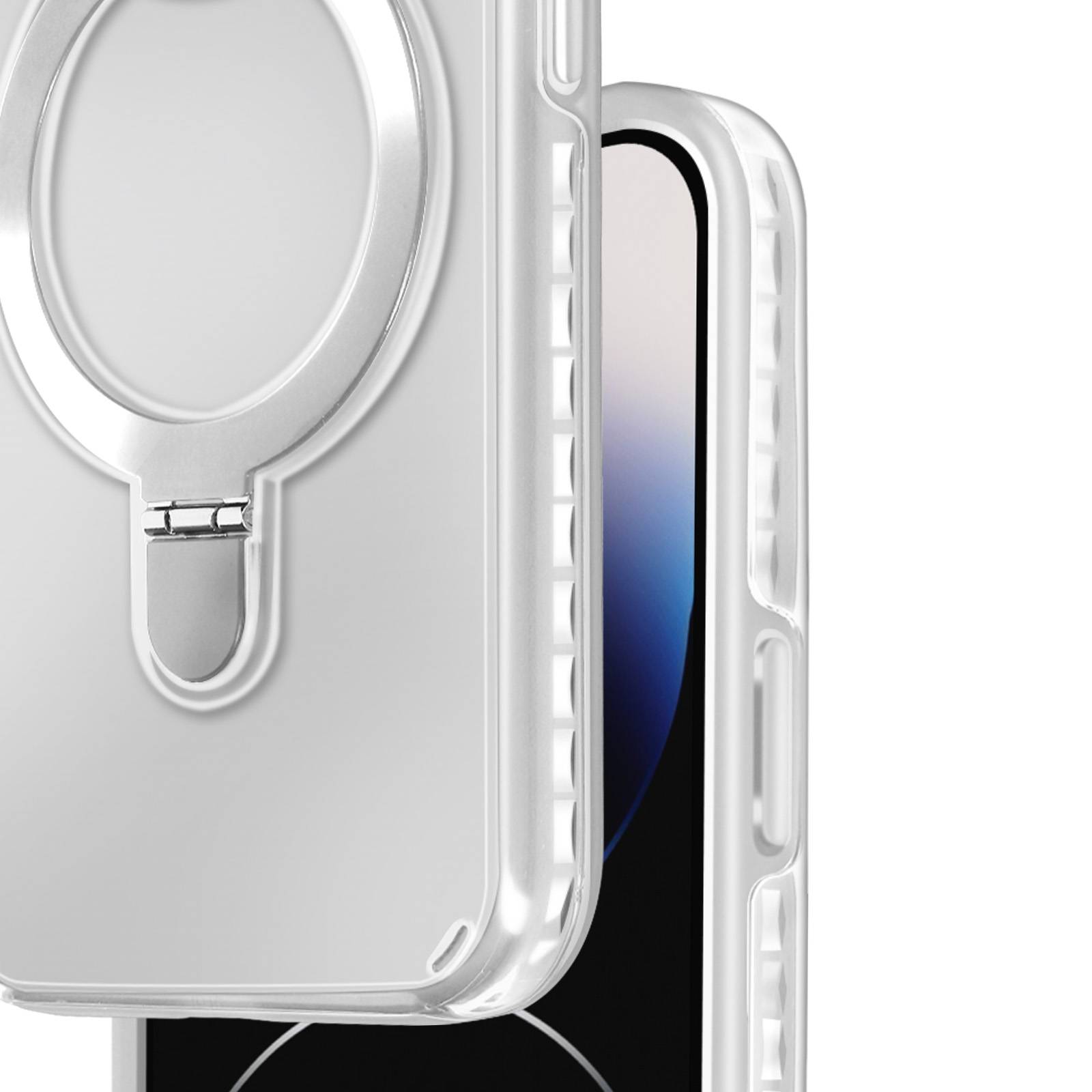 Coque MagSafe pour iPhone 14 Pro Antichoc avec Support Pliable-4