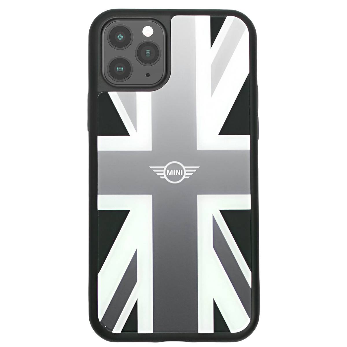 Coque pour iPhone 11 Pro Max en TPU Motif Union Jack en Arrière-1