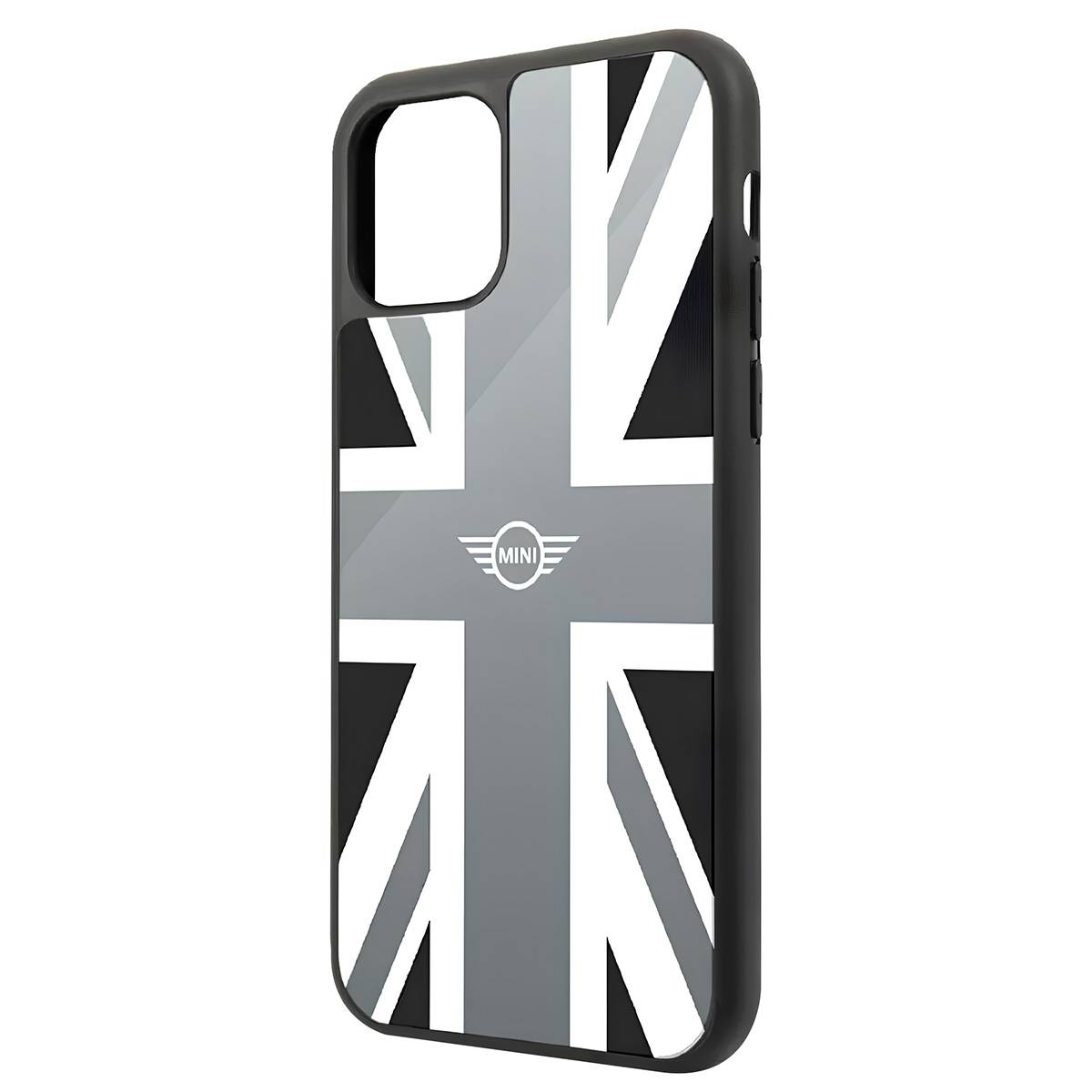 Coque pour iPhone 11 Pro Max en TPU Motif Union Jack en Arrière-3