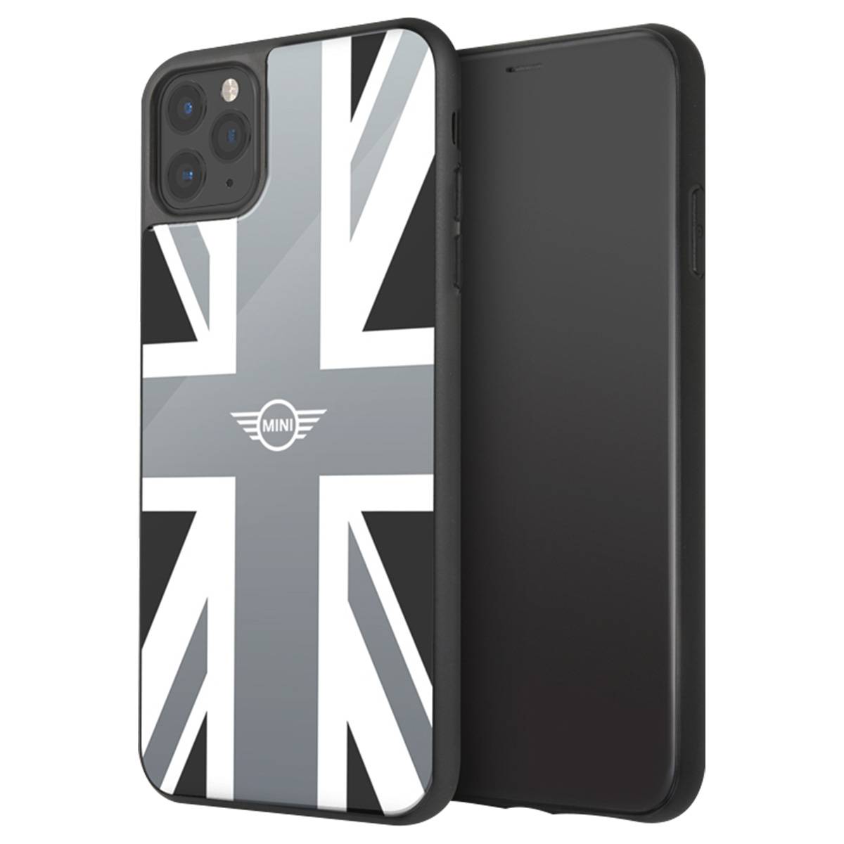 Coque pour iPhone 11 Pro Max en TPU Motif Union Jack en Arrière-0