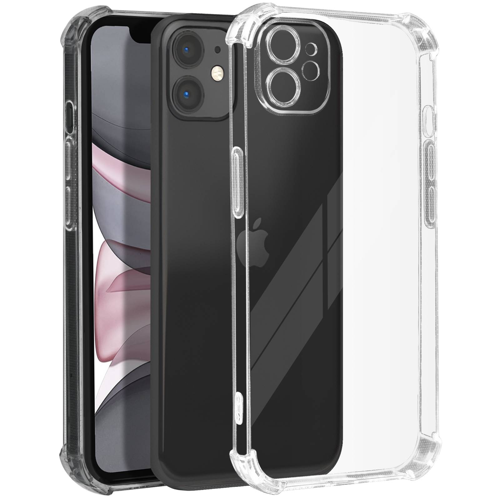 Coque pour iPhone 11 Antichoc Flexible Coins renforcés-0