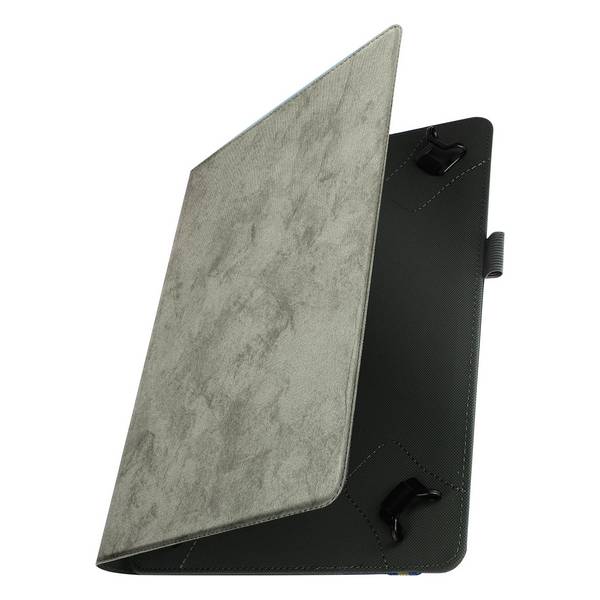 Étui pour Tablette 10 pouces Universel Simili cuir Design marbre Support vidéo