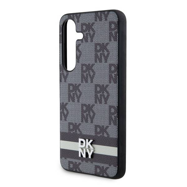 Coque pour Galaxy S24 Élégante avec Motifs à Carreaux et à Rayures