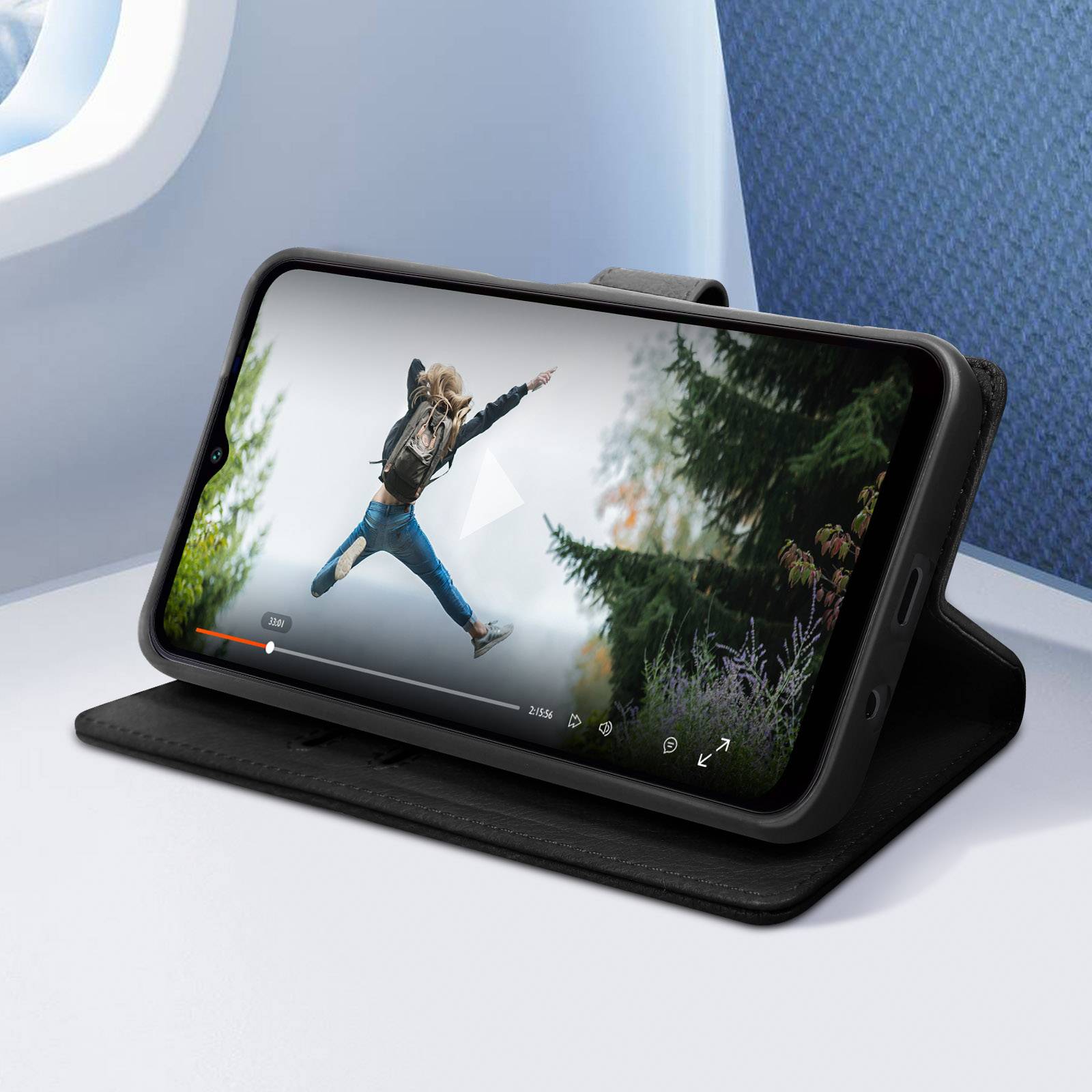 Étui pour Huawei P20 Lite Portefeuille et Support Vidéo-2