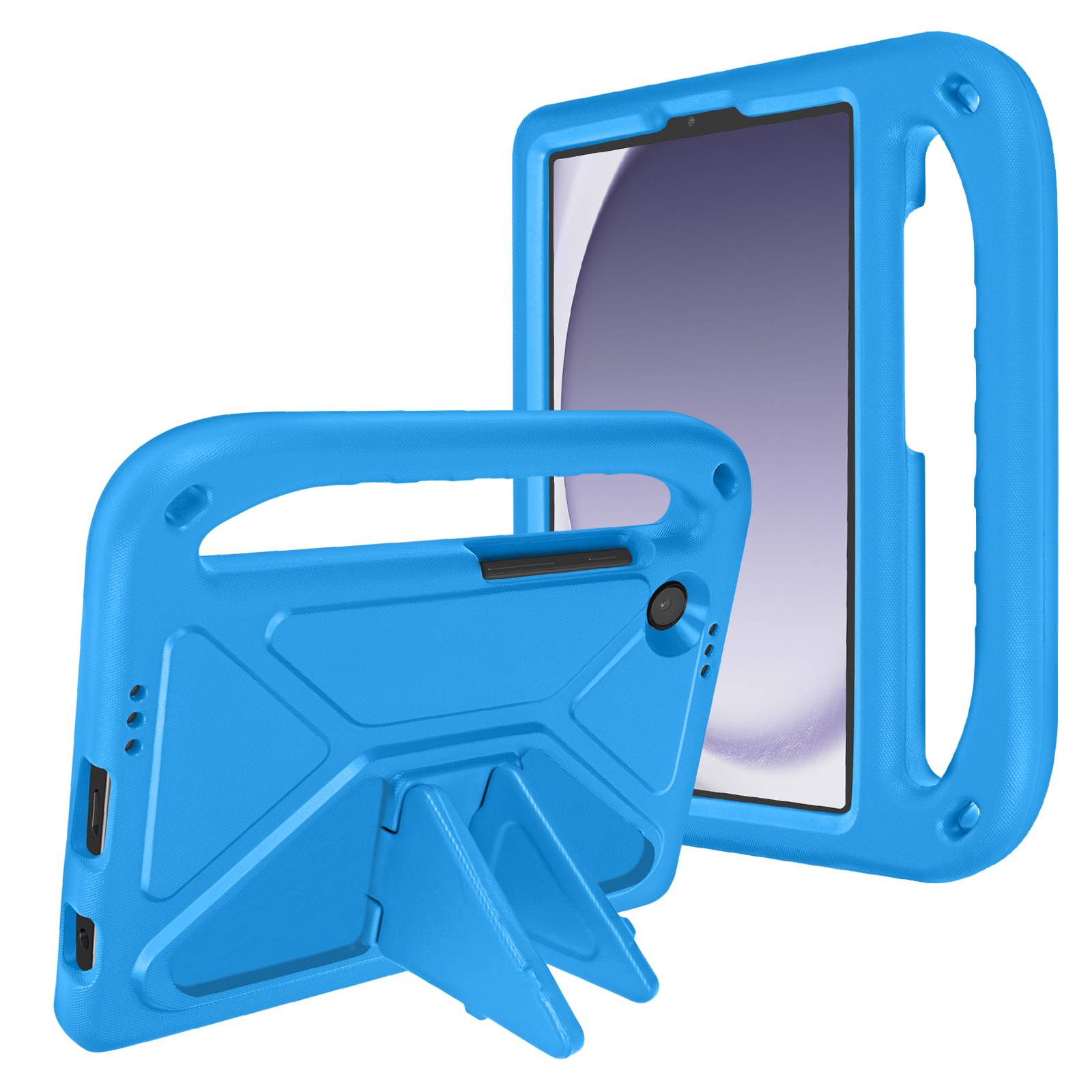 Coque Antichoc Enfant pour Samsung Tab A9 avec Poignée et Support-0