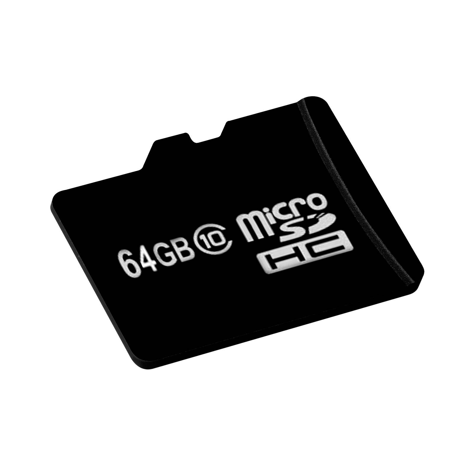 Carte Micro SD 64go Class 10 + adaptateur SD-3