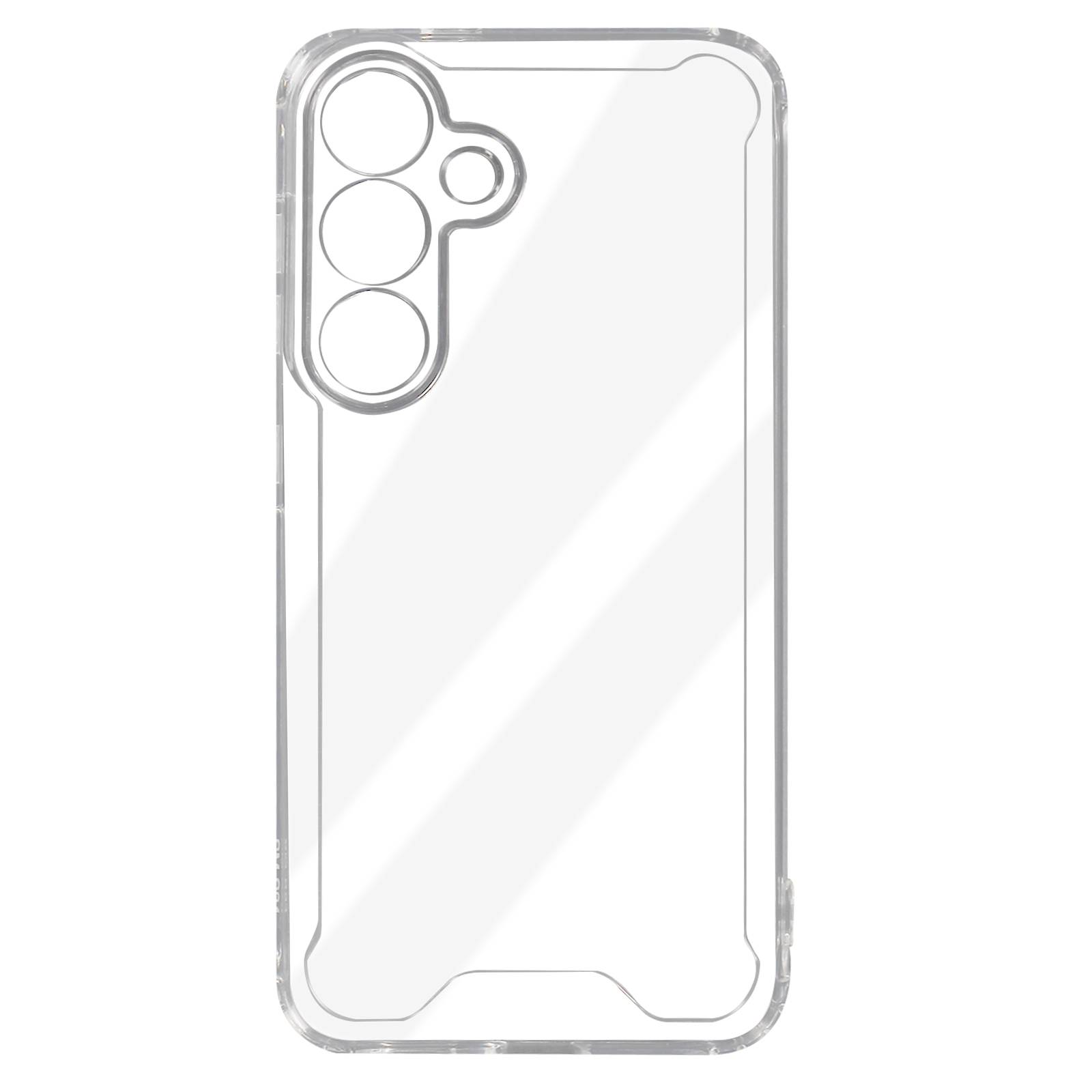 Coque pour Samsung Galaxy S24 Rigide Coins Renforcés Bords Surélevés-0