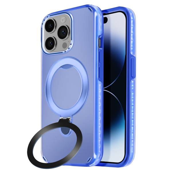Coque MagSafe pour iPhone 14 Pro Antichoc avec Support Pliable