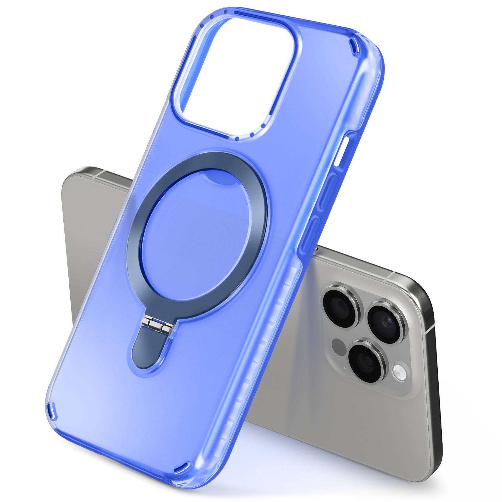 Coque MagSafe pour iPhone 14 Pro Antichoc avec Support Pliable-3