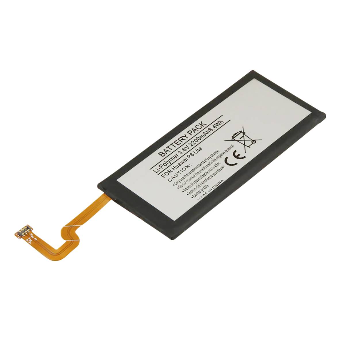 Batterie pour Huawei P8 Lite Li-Polymer 3.7V 2200mAh 8.4Wh-0