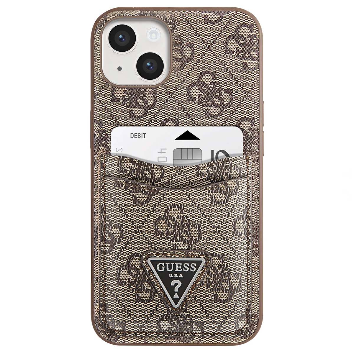 Coque pour Apple iPhone 14 PU 4G Porte-cartes-0