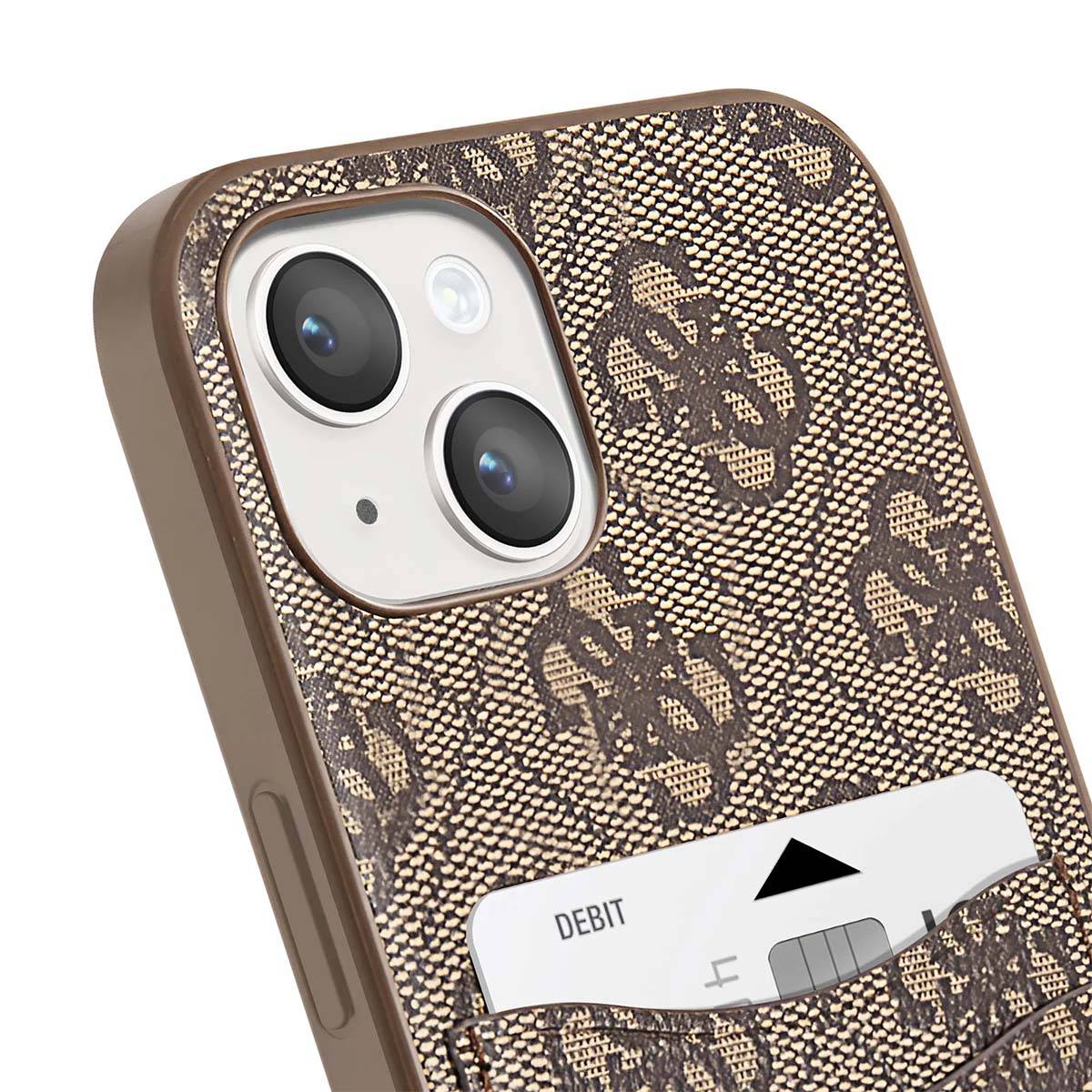 Coque pour Apple iPhone 14 PU 4G Porte-cartes-1