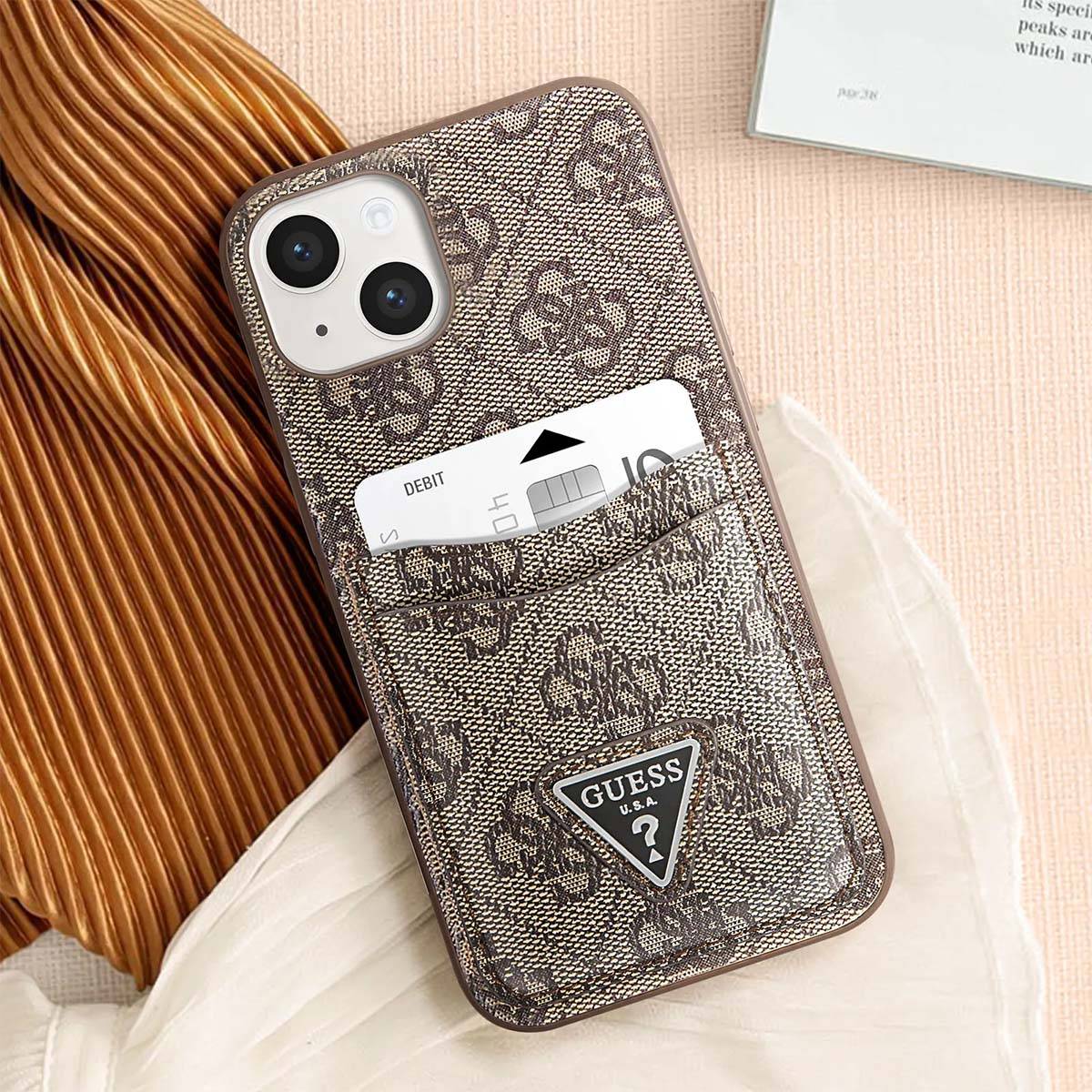 Coque pour Apple iPhone 14 PU 4G Porte-cartes-2
