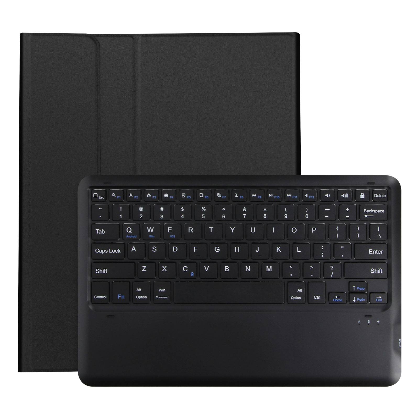 Clavier QWERTY Bluetooth pour iPad Pro 12.9 et Air 13 avec Étui Clapet-1