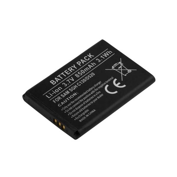 Batterie de Remplacement pour Samsung SGH C130 / D520 Li-ion 3,7V 850mAh 3,1Wh